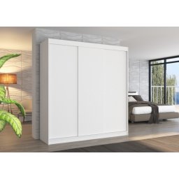 Dulap cu usi glisante 200x215 cm, Megan, ADRK Furniture