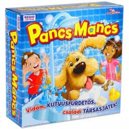 Pancs Mancs – joc de familie vesel cu căței de îmbăiat - în limba maghiară