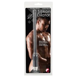 You2Toys - dilatator uretral cu vibrații - silicon negru 8-11mm