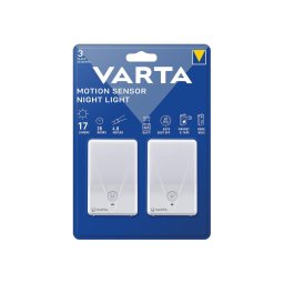 Varta 16624101402 - Set 2x LED lumină de orientare cu senzor NIGHT LIGHT 3xAAA