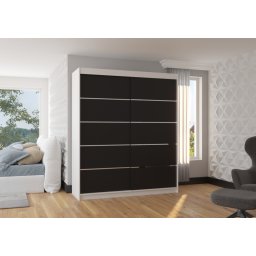 Dulap cu usi glisante 180x215 cm, Spectra, ADRK Furniture