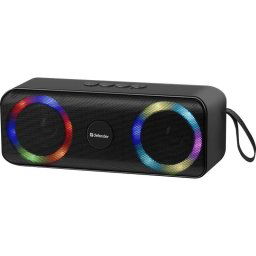 Boxa portabila Defender Q1 10W Bluetooth 5.3 TWS 1200mAh Negru