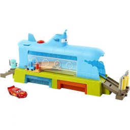 Disney And Pixar Cars Color Change Whale Car Wash Playset With 1 Vehicle