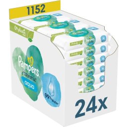 Harmonie Plastic-Free wet wipes 24x48 pcs