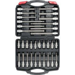 Trusa 32 chei, Inox, Diverse maimi, Argintiu