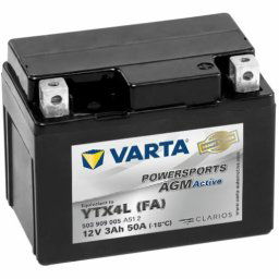 Baterie Moto Varta AGM Active YTX4L-4 503909 3Ah