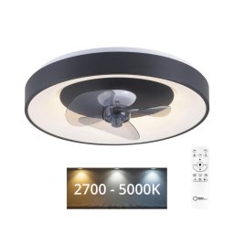 Plafonieră LED cu ventilator JUST LIGHT. 14644-18 VENIKA LED/36W/230V 2700-5000K + telecomandă
