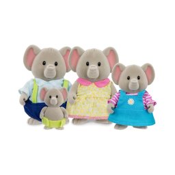 Set de figurine Li'l Woodzeez OLIPHANT familie de elefanți