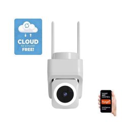 Immax NEO 07793L - Cameră smart exterior CUBE 4MP 5V IP65 Wi-Fi Tuya