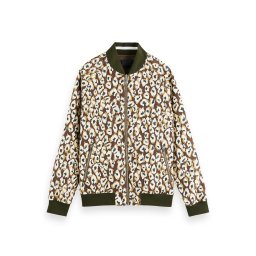SCOTCH & SODA Geacă Reversible Bomber 172865 SC6468 taupe animal