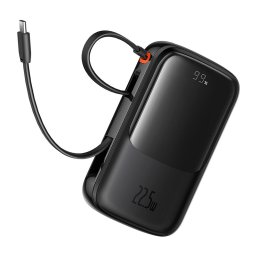 Baterie externa P10067101113-00 2x Type-C, USB, 22.5W, 10000mAh + Cablu Type-C Black