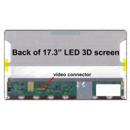 Display laptop 17.3 inch 1920x1080 FHD 3D CAPABLE model Dell Alienware M17x R4 17R 7720 M17X 00GN36T 17 R1 (2013) 40 pini