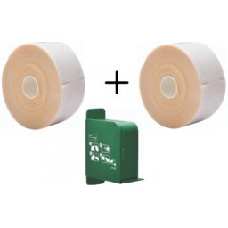 Pachet 2 seturi plasturi Plum bej + cadou dispenser plasturi Plum