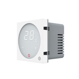 Modul termostat tactil cu cablu extern (pentru senzor) model 23 white