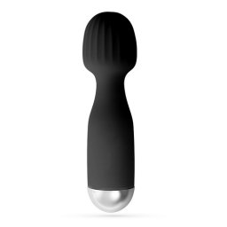 Crushious Dorinta de a Explora Mini Bagheta Vibratoare Neagra Calatoreste Catre Noi Orgasme