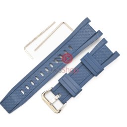 Curea tip Casio G-Shock GST-S100 si GST-S110 albastru navy
