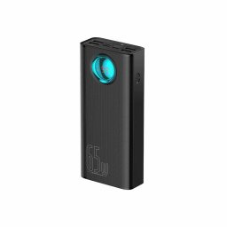 Baterie externa Baterie externa Baseus Amblight Digital Display, 26.800 mAh, Incarcare rapida, 65W, cablu USB-C la USB-C inclus Negru
