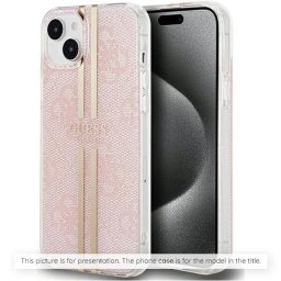Husa Husa pentru iPhone 16 - IML Crossbody Cord Script MagSafe (GUHMP16SHCTSGNSP) - Pink