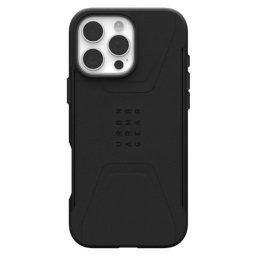 Husa UAG Civilian MagSafe - Husă telefon - compatibil cu Apple iPhone 16 Pro Max - MagSafe - culoare Negru