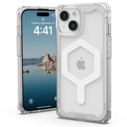 Husa Husa pentru iPhone 15 Plus - UAG Plyo MagSafe - Ice Silver