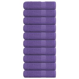 Prosoape de baie 10 buc Violet 100x150 cm 360 g/m² 100% bumbac GartenMobel Dekor
