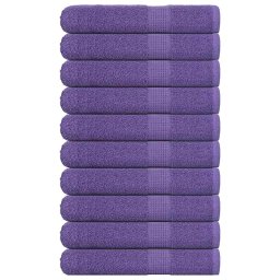 Prosoape pentru sauna 10 buc Violet 360 g/m² 100% bumbac GartenMobel Dekor