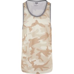 Urban Classics Tricou 'Camo' maro cămilă / nisipiu / bej închis