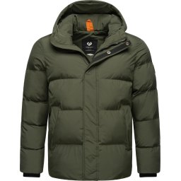 Ragwear Geacă funcțională 'Walby' verde închis / negru