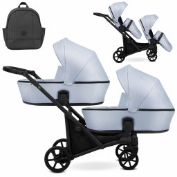 Carucior 2in1 pentru gemeni Kunert Brav Duo