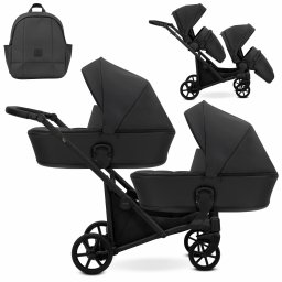 Carucior 2in1 pentru gemeni Kunert Brav Duo