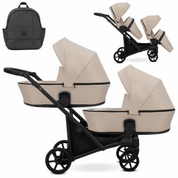 Carucior 2in1 pentru gemeni Kunert Brav Duo