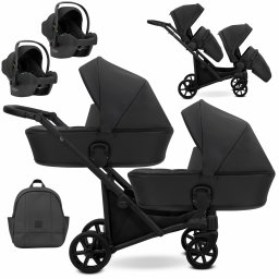 Carucior 3in1 pentru gemeni Kunert Brav Duo