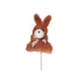Figurina iepuras plus color+bat pentru decoratiuni florale