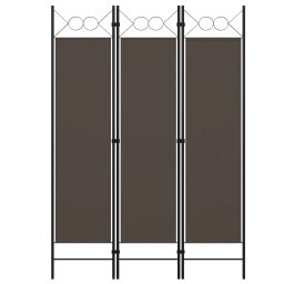 Paravan de camera cu 3 panouri, antracit, 120 x 180 cm GartenMobel Dekor