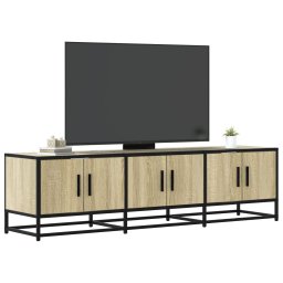 Dulap TV, stejar sonoma, 150x35x41 cm, lemn prelucrat si metal GartenMobel Dekor
