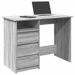 Birou, gri sonoma, 102x50x75 cm, lemn compozit GartenMobel Dekor