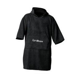 GymBeam Prosop poncho Terry Black