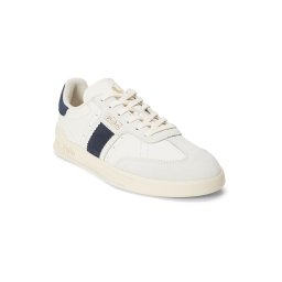 Polo Ralph Lauren Sneaker low 'HTR AERA' albastru marin / auriu / alb murdar