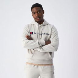 Champion Hanorac Big Logo Fleece Grey XXL