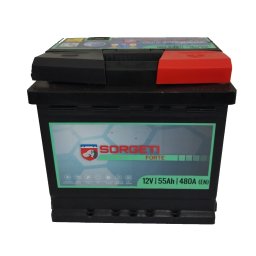 Baterie auto 55Ah Sorgeti Forte 207x175x190 480A 12V
