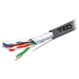 CABLU FTP CAT 5E CUPRU 0.5MM SUFA 305M TED Ted Electric ELECTRIC