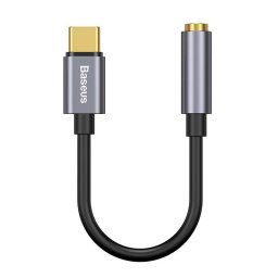Cablu de date Baseus L54 USB Type-C - 3.5mm Audio Jack Negru/Gri