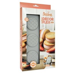 Set 2 Forme Silicon Bicuiti 2 Modele 2.87 - 3 x 1.65 - 1.75 x H 0.1 - 3.5 cm, 6 cavitati