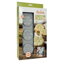 Set 2 Forme Silicon Floare 2.87 - 3 x 1.65 - 1.75 x H 0.1 - 3.5 cm, 6 cavitati