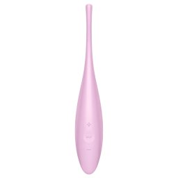 Satisfyer Twirling Joy - vibrator clitoridian smart, rezistent la apă - roz