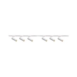 Spot pentru sistem de șină FADO 6xGU10/10W/230V alb