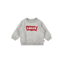 Levi's Kids Bluză de molton gri amestecat / roșu / alb