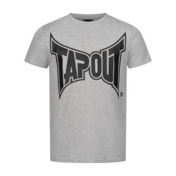 Tapout Tricou gri / negru