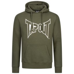 Tapout Bluză de molton oliv / alb