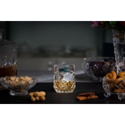 ADIDAS Set 6 pahare cristal Bohemia whisky 240 ml